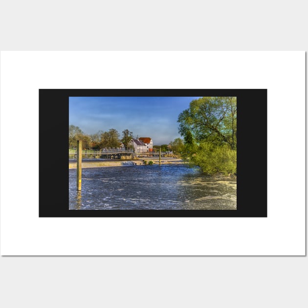 Hambleden Mill And Weir On The Thames Wall Art by IanWL